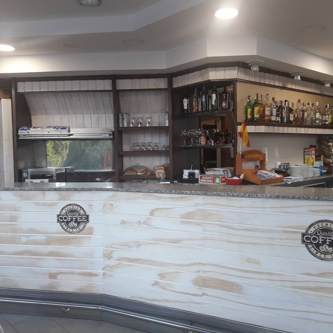 Sobre Nosotros mostrador cafeteria disfrute